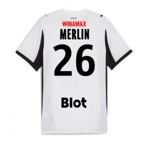 Fotbalové Dres Stade Rennais Quentin Merlin #26 Venkovní Oblečení 2025-26 Krátký Rukáv